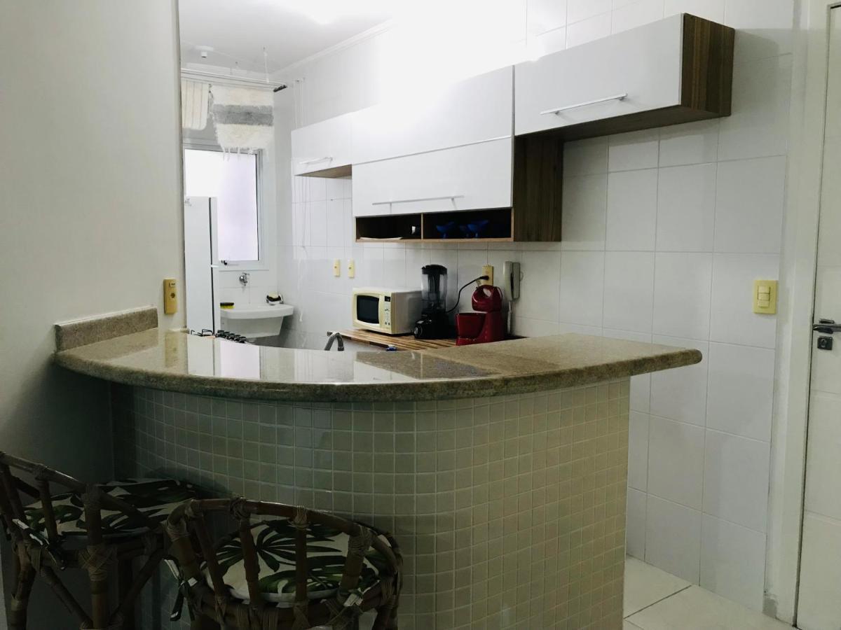 Apartamento Pe Na Areia Frente Para O Mar E Piscina Na Prainha カラグァタトゥバ エクステリア 写真