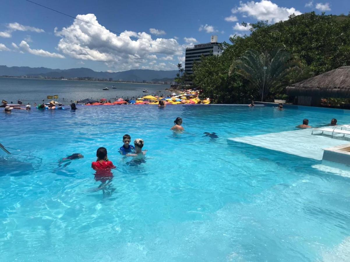 Apartamento Pe Na Areia Frente Para O Mar E Piscina Na Prainha カラグァタトゥバ エクステリア 写真